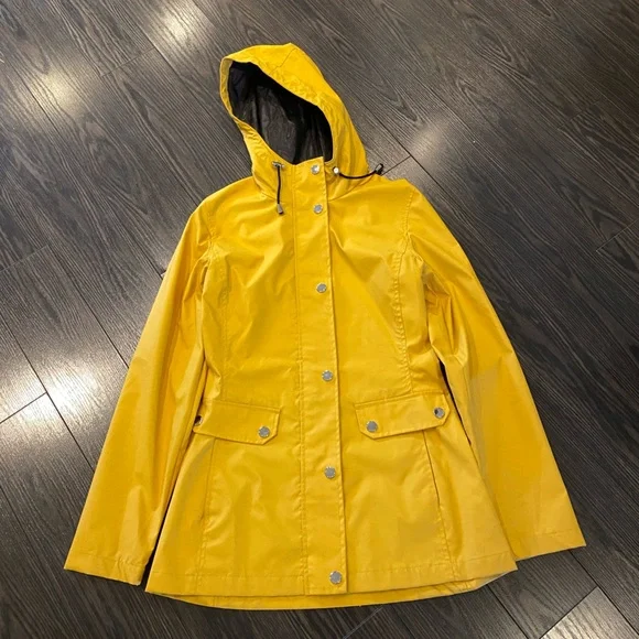 Yellow HFX Raincoat  size xs - Picture 4 of 4